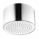 Bossini Oki shower head round in a jet modern style Viadurini