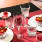 Luxury Wine and Cocktail Glasses Design in Eco Crystal 12 Pieces - Senzatempo Viadurini