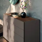 Bedroom with 4 Modern Design Elements Made in Italy - Electric Viadurini