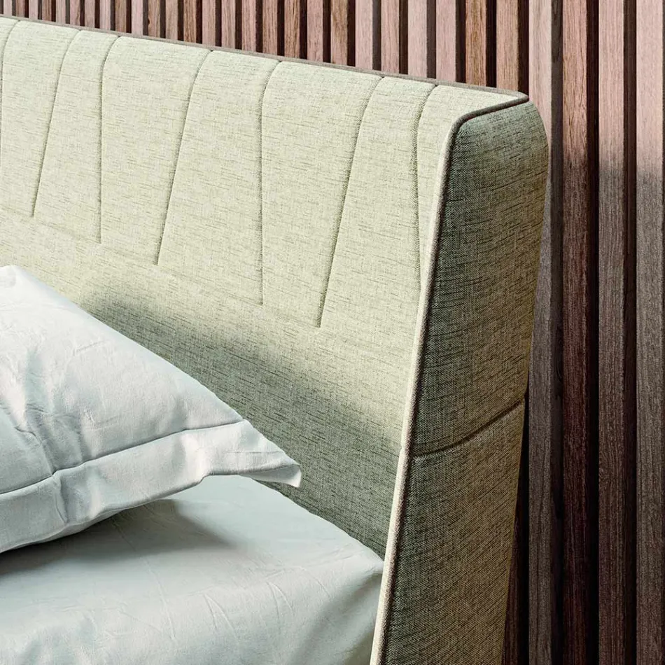 Bedroom with 4 Elements Modern Style Made in Italy High Quality - Minorco Viadurini