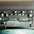 Bedroom with 5 Modern Elements Made in Italy High Quality - Rieti Viadurini