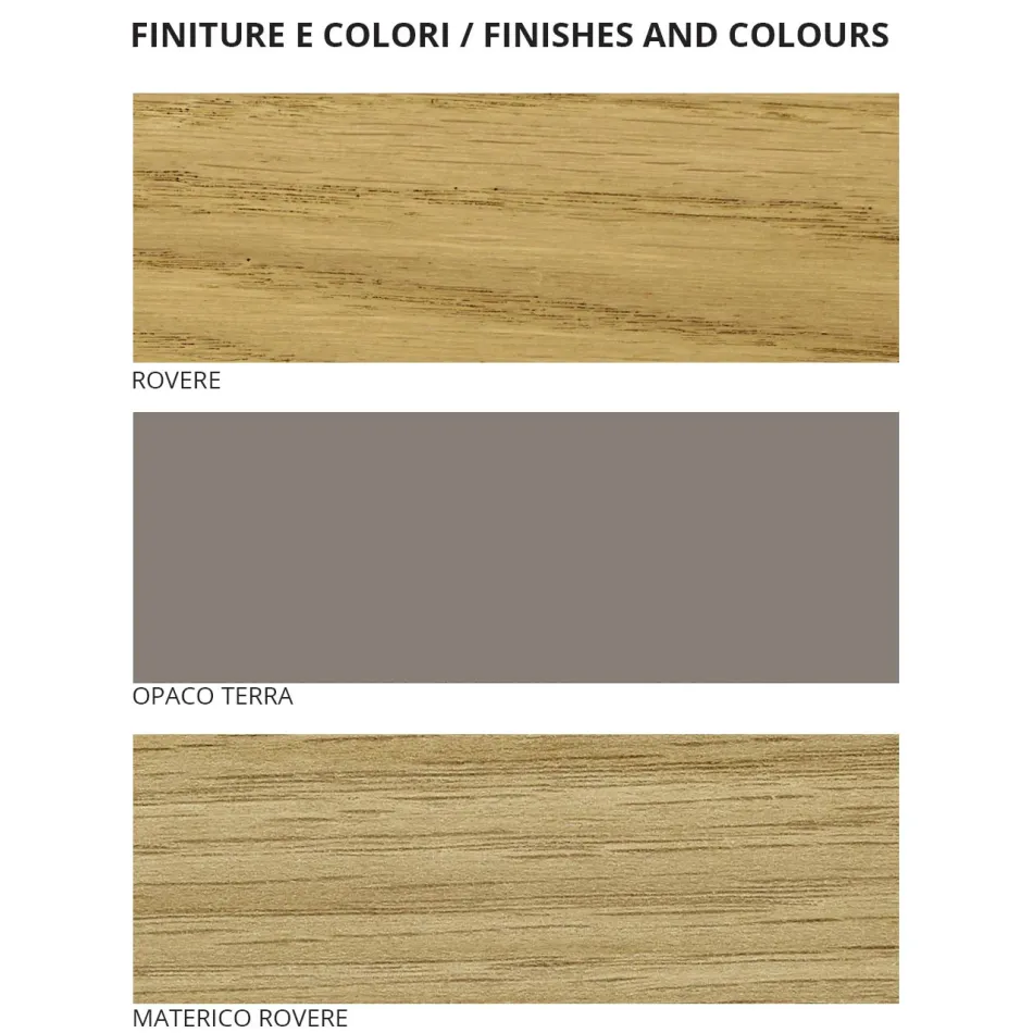 Modern Style 5-Element Bedroom Made in Italy High Quality - Precious Viadurini