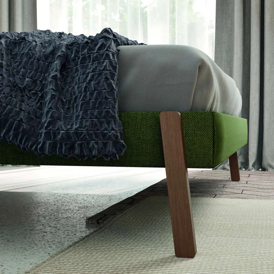 Complete Bedroom with 5 Modern Elements Made in Italy - Shaila Viadurini