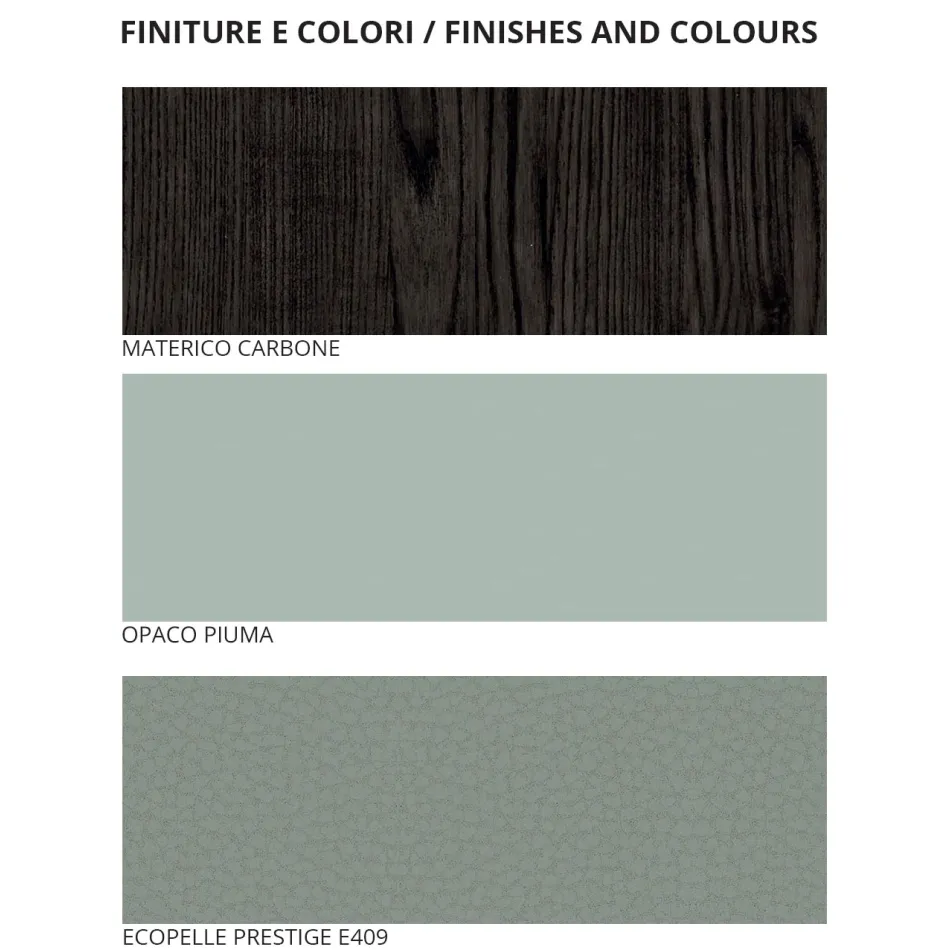 Double Bedroom with 5 Elements Modern Style Made in Italy - Octavia Viadurini