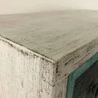 Artisan Chest of Drawers in Fir Wood with 3 Drawers Made in Italy - Monkey Viadurini