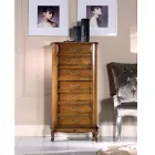 Classic Style Wooden Chest of 7 or 5 Drawers Made in Italy - Richard Viadurini