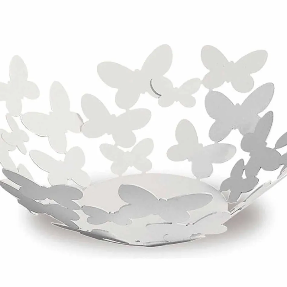 White, Beige or Ivory Iron Design Centerpiece Made in Italy - Leiden Viadurini