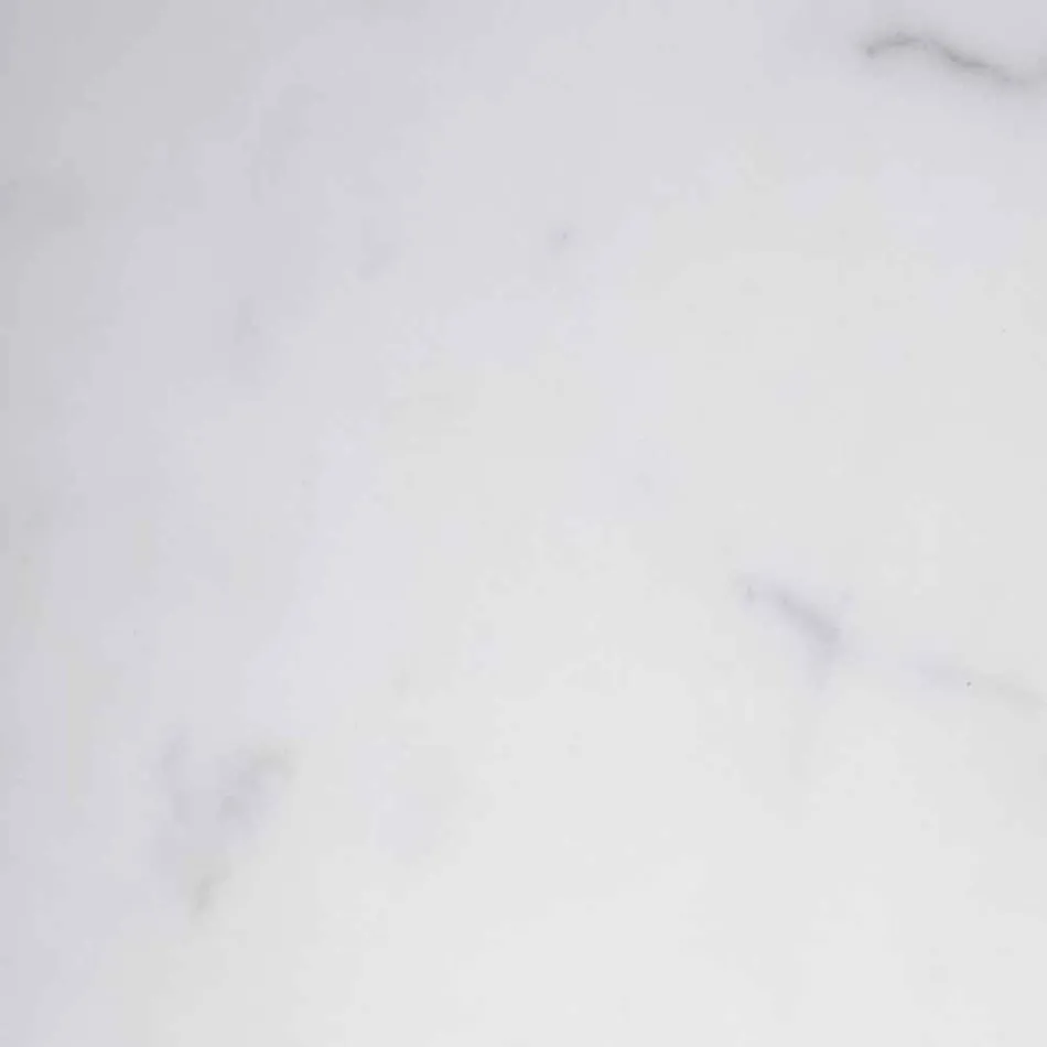 White Carrara Marble Design Centerpiece Made in Italy - Bryan Viadurini