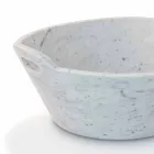 Basket in White Carrara Marble of Italian Luxury Design - Tinozzo Viadurini