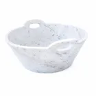 Basket in White Carrara Marble of Italian Luxury Design - Tinozzo Viadurini