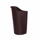 Internal leather pellet basket 15 Kg of Sapel design Viadurini