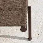 Garden Chaise Longue Aluminum and Technical Fabric - Bahia by Varaschin Viadurini