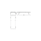 Garden Chaise Longue Aluminum and Technical Fabric - Bahia by Varaschin Viadurini