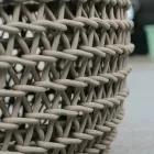 Rubber Garden Chaise Longue with Rope Woven Structure - Shuffle Viadurini