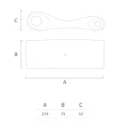 Garden Chaise Longue in Colored Polyethylene Made in Italy - Flores Viadurini