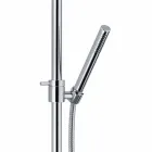 Shower Column with Thermostatic Mixer in Brass Made in Italy - Gallo Viadurini