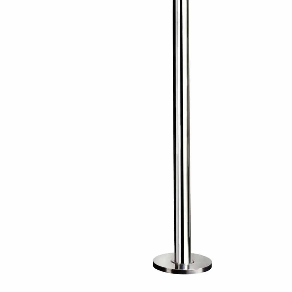 Garden Shower Column in Chromed Stainless Steel Made in Italy - Modeo Viadurini