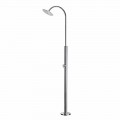 Outdoor Shower Column in Chromed Steel with Mixer Made in Italy - Norton