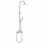 Brass Shower Column with Thermostatic Mixer Made in Italy - Gallo Viadurini