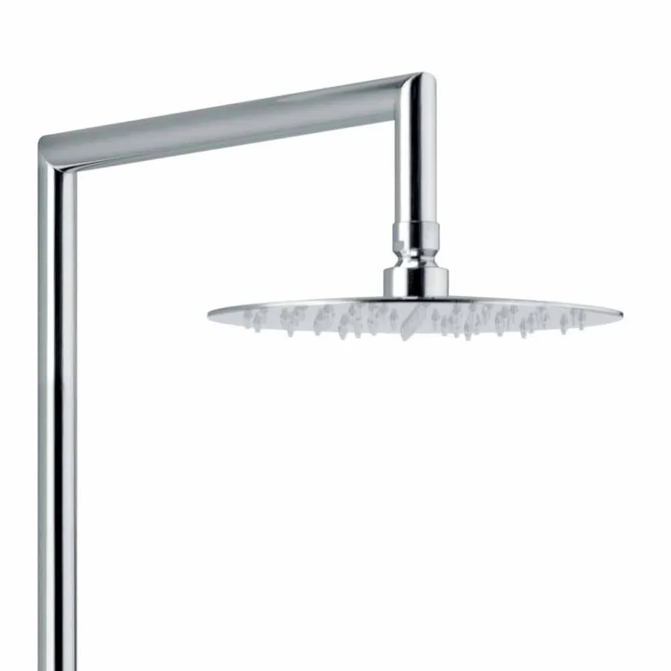 Brass Shower Column with Shower Head and ABS Shower Made in Italy - Padula Viadurini