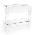 Artisan Bedside Table in Transparent Plexiglass Classic Design - Salino