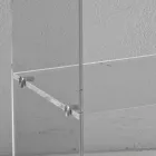 Transparent Acrylic Crystal Bedside Table with Design Shelf - Minervo Viadurini