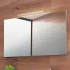 Bathroom Suspended Composition in Fenix Gray - Becky Viadurini