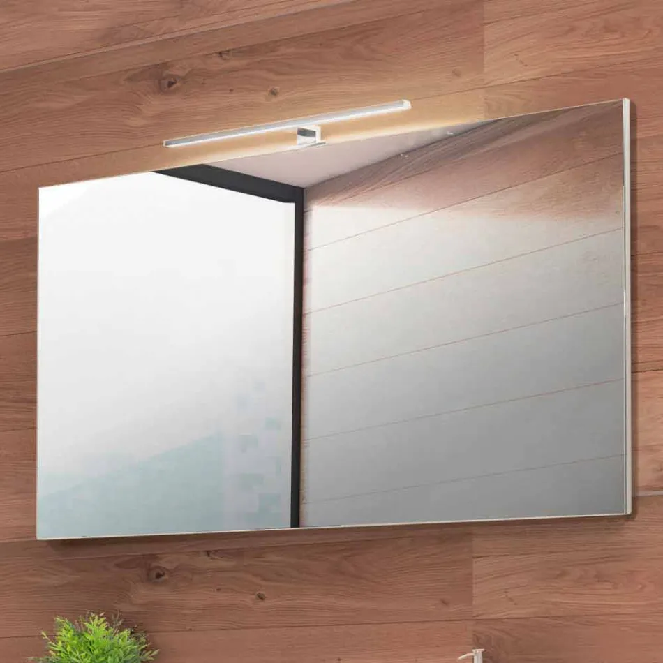 Bathroom Suspended Composition in Fenix Gray - Becky Viadurini