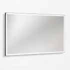 Bathroom Composition with 4 Avio Blue Drawers, Mirror and Sink - Velaria Viadurini