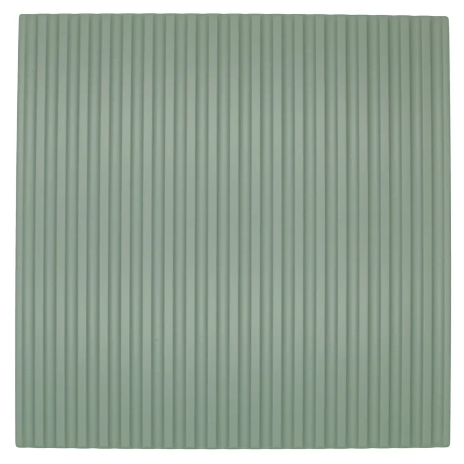 Sage Green Bathroom Composition with Resin Washbasin Made in Italy - Artemide Viadurini