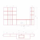 Suspended and Modern Bathroom Furniture Composition, Design Furniture - Callisi12 Viadurini