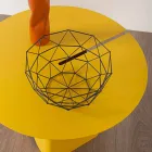 Composition of 2 Modern Coffee Tables in Steel Made in Italy - Poplar Viadurini