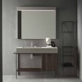 Composition of Handcrafted Furniture for Modern Design Bathroom on the Ground - Farart3