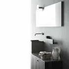 Modern Design Ground Bathroom Furniture Composition - Farart1 Viadurini