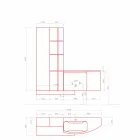 Bathroom Composition, Modern Italian Design Suspension - Callisi10 Viadurini