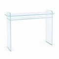 Wall Console for Entrance in Extra-clear Glass Luxury Design - Salvie