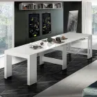 Console Extendable to 300 cm from Entrance or Living Room in Wood - Katharina Viadurini