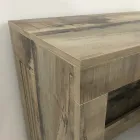 Console Extendable to 300 cm from Entrance or Living Room in Wood - Katharina Viadurini