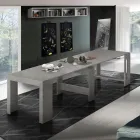 Console Extendable to 300 cm from Entrance or Living Room in Wood - Katharina Viadurini