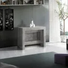 Console Extendable to 300 cm from Entrance or Living Room in Wood - Katharina Viadurini