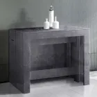 Console Extendable to 300 cm from Entrance or Living Room in Wood - Katharina Viadurini