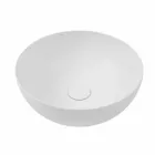 Bathroom Console with Washbasin and Shelf in Porcelain Stoneware 4 Finishes - Ramina Viadurini