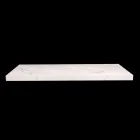 Bathroom Console with Washbasin and Shelf in Porcelain Stoneware 4 Finishes - Ramina Viadurini