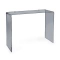 Fixed Console in White or Smoked Plexiglass Made in Italy - Genio