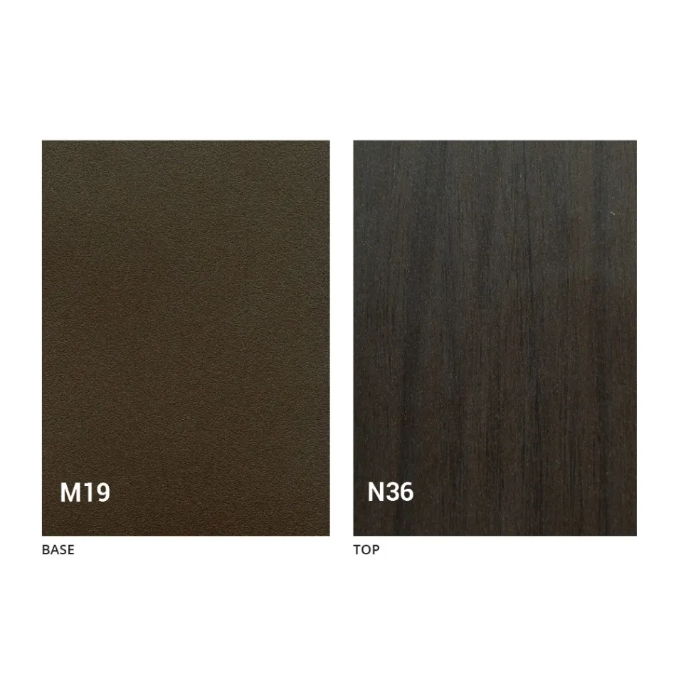 Table Console in Wood and Metal Extendable Up to 295 cm Made in Italy - Timedio Viadurini