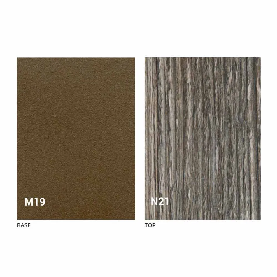 Console in Wood and Metal Extendable Up to 295 cm Made in Italy - Timedio Viadurini