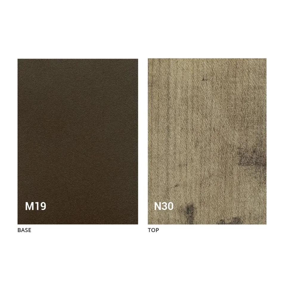 Table Console in Wood and Metal Extendable Up to 295 cm Made in Italy - Timedio Viadurini