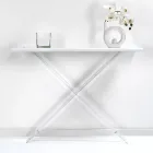 Plexiglass Console for Entrance or Living Room Made in Italy - Tennessee Viadurini