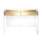 Console Table in Three Finishes Made of Plexiglass Made in Italy - Fedra Viadurini