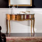 Classic Entrance Console in Wood with 1 Drawer Made in Italy - Leonor Viadurini